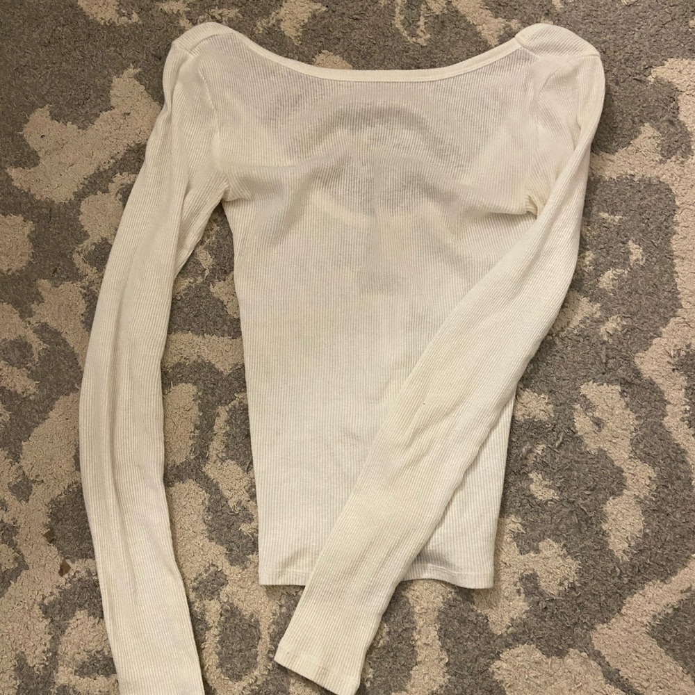 ribbed long sleeve